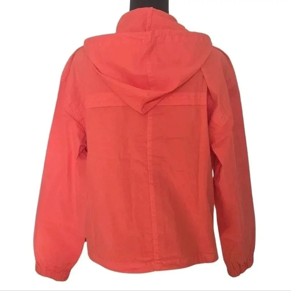 Lightweight Utility Jacket SO Size Large Coral color NWT - Picture 2 of 8
